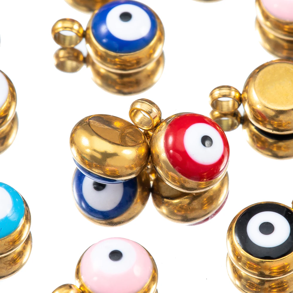 20 Stück Edelstahl Bunte Emaille Fisch Charms Anhänger Basis DIY Ozean Halskette Ohrringe Schmuckherstellung Zubehör Erkenntnisse – Detail 15