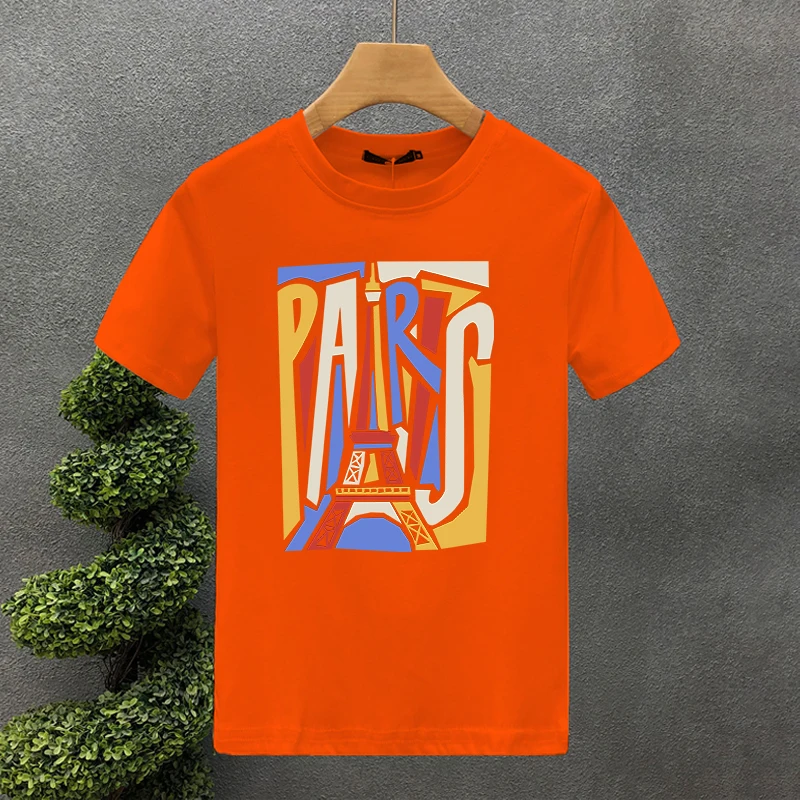2024 2yk Design For Men's T-shirt Cotton High Quality Paris Printing Summer Tees Brand Tops Unisex Oversized S-7XL_voghion.com