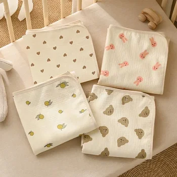 Materasso lavabile impermeabile Tappetino per urina per neonati Simpatico cartone animato Protezione per letto Pannolini Biancheria da letto Cuscinetti per urina Panno traspirante