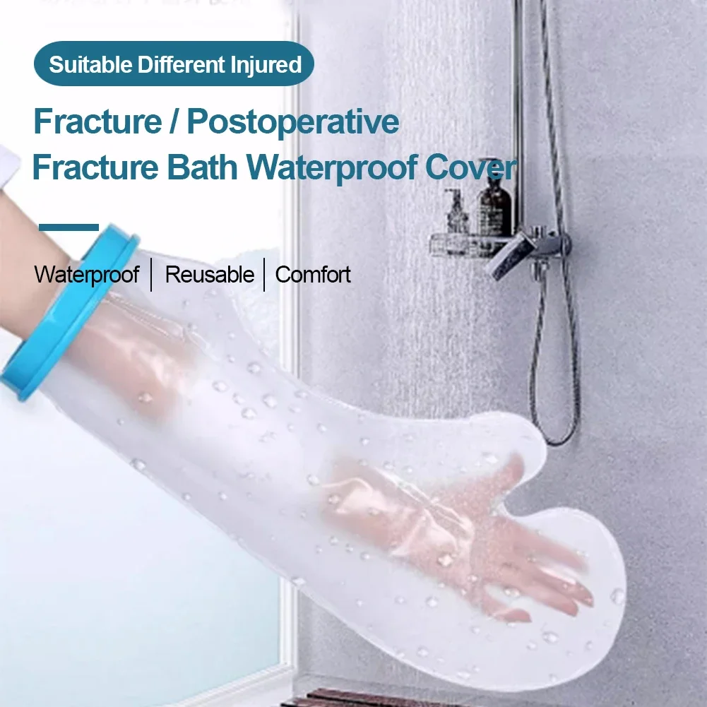 Fracture Bath Waterproof Foot Cover Wound Protective Cover Plaster Waterproof Foot Cover Wound Bath Aid After Injury