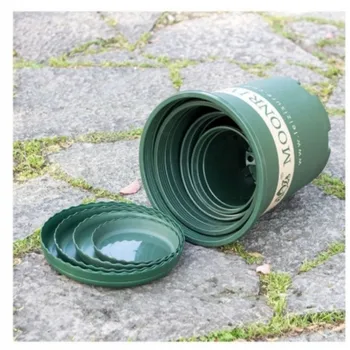 Pots flexibles pour plantes de pépinière, 75 pièces, Pots de démarrage de graines, récipient en plastique pour plantes à fleurs, pour plantes succulentes, semis, coups, transplantation 1