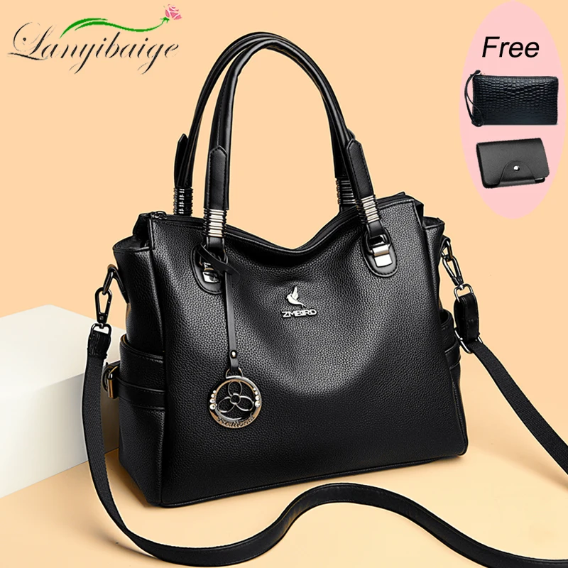 Real Women Soft Leather Shoulder Bags Luxury Women's Bag High Quality Ladies Handbag Fashion Female Messenger Bag Large Tote Sac 1 Real Women Soft Leather Shoulder Bags Luxury Women's Bag High Quality Ladies Handbag Fashion Female Messenger Bag Large Tote Sac 1