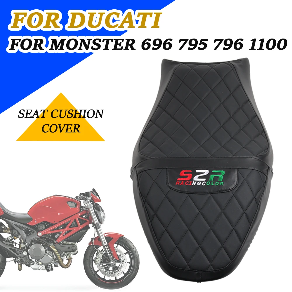 

Motorcycle Accessories Seat Cushion Cover Guard Protector Dust Case For Ducati Monster 696 Monster 795 796 1100 Monster 2014