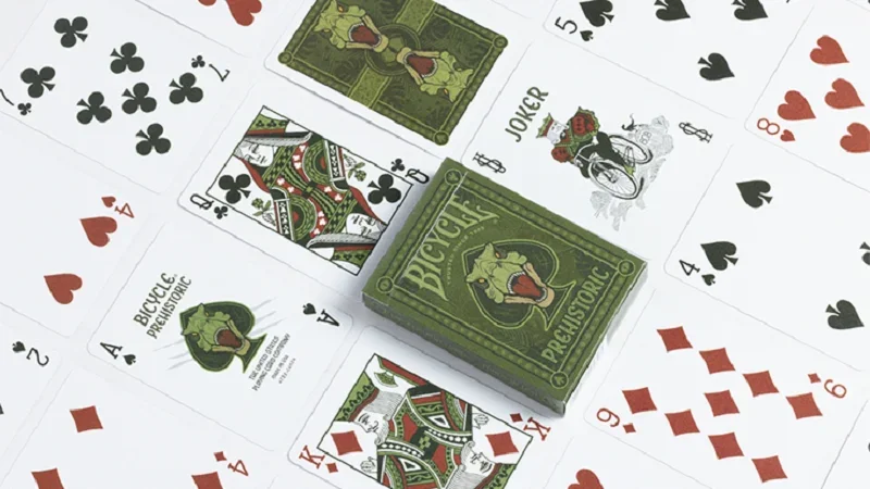 Bicycle Prehistoric Playing Cards Deck Poker Card Games Magic Tricks Standard Poker Magic Tricks Props for Professional Magician 3