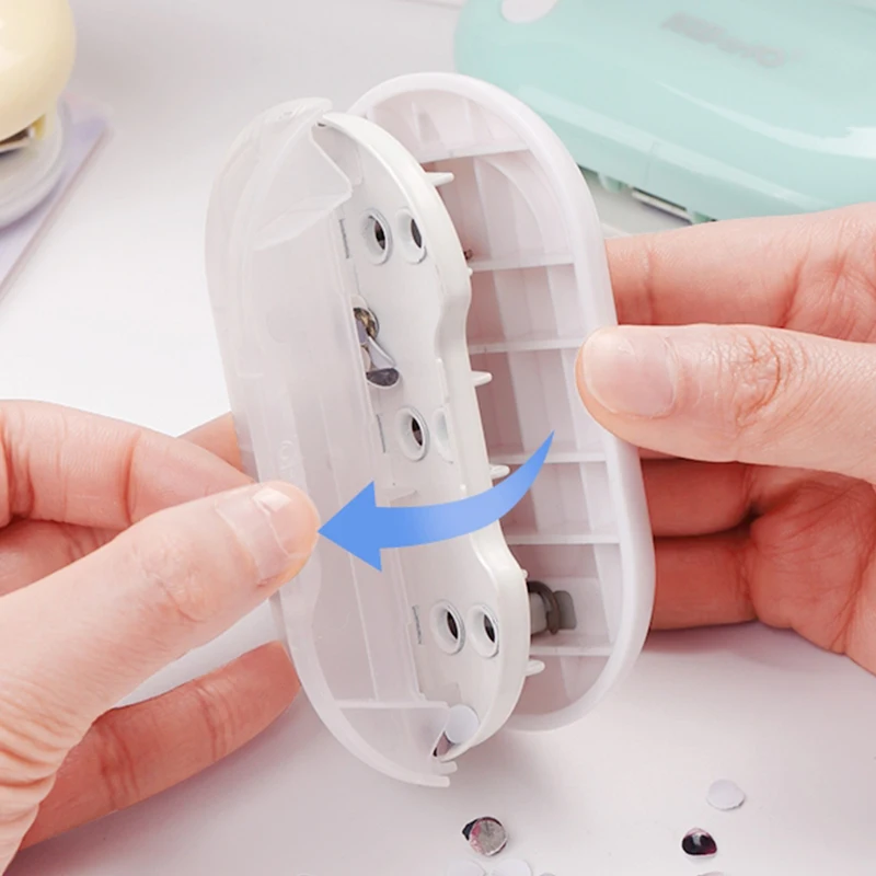 3-Hole Punch for Binder Portable Metal Office Puncher with 1.10 Inch Spacing Heavy-Duty Craft Paper Punch Tool hole punch