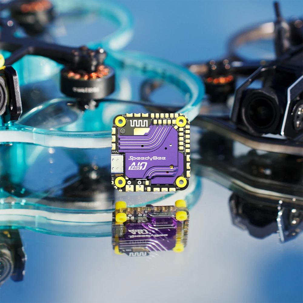 SpeedyBee F405 AIO 40A 3-6S Lipo Giros ICM-42688P FPV Dronui