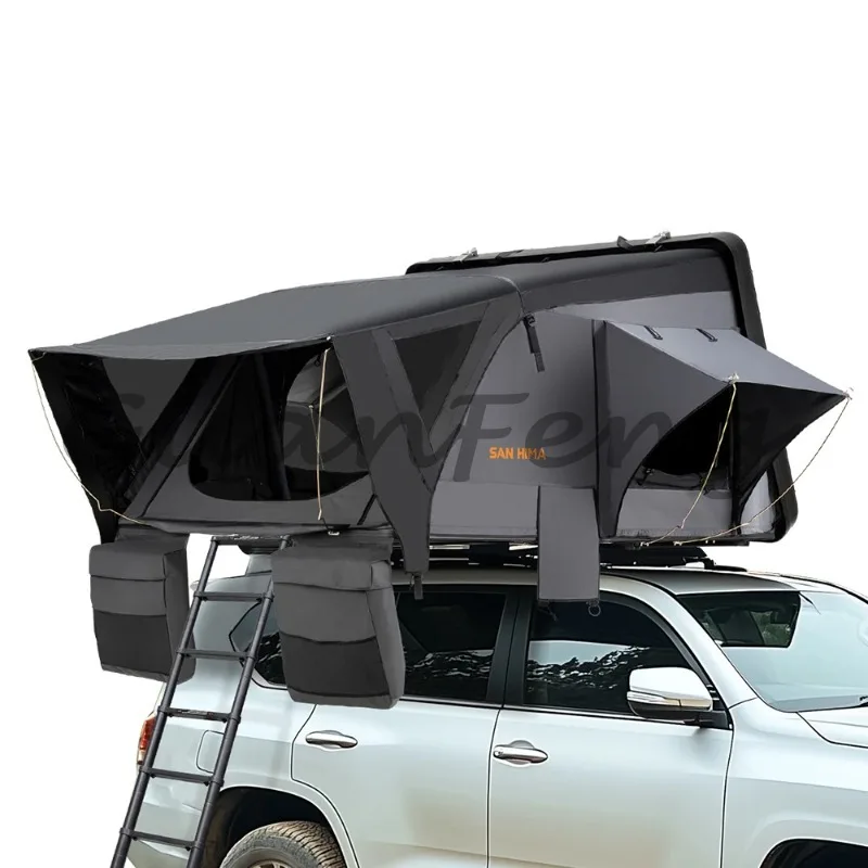 San Hima Ute Rack For Roof Top Tent SAN HIMA Quick Setup