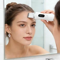 Skin Scrubber Spatula Type-C Charging Ultrasonic Face Clean Machine Ultrasonic Blackhead Peeling Shovel for Facial Lifting Clean 2
