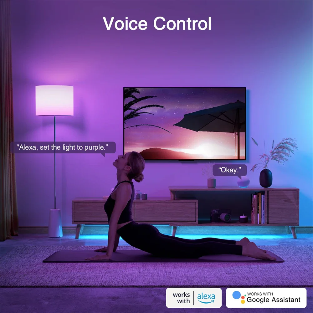 Zigbee E27 Led Light Bulb Alexa Smart Led Lamp RGB CW WW Led Bulbs Work With Smart App Home Assistant Z2M Google Zigbee 3.0 Hub