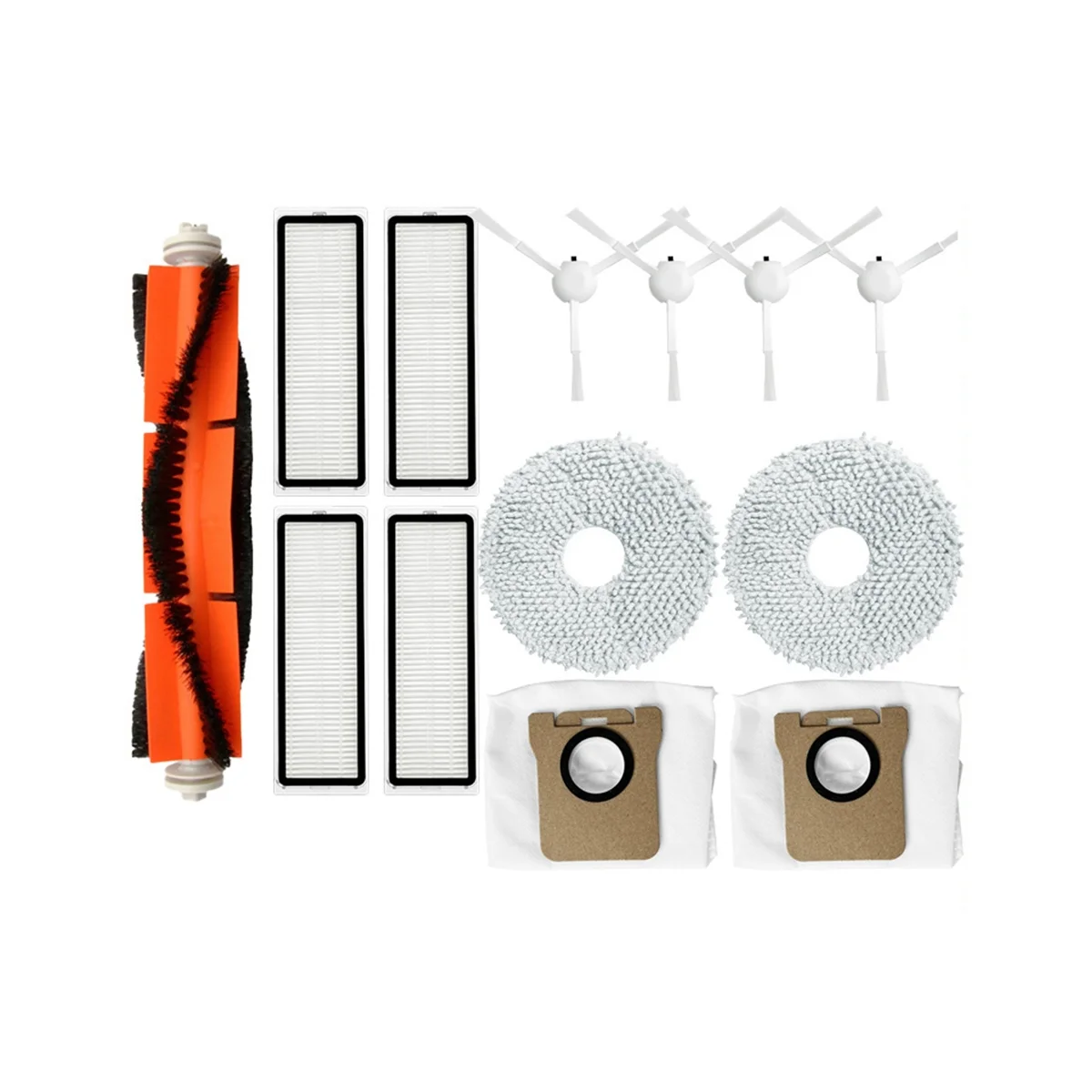 

For Xiaomi Robot Vacuum X10+ Plus B101GL Main Side Brush Mop Cloth Holder Hepa Filter Dust Bag Spare Part Accessories