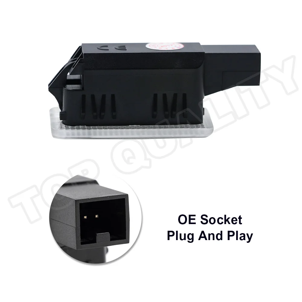 2Pcs LED Courtesy Footwell Door  V40 V40CC V50 V60 S40 S60 S80 XC40 XC60 XC70 XC90 Led Ʈũ  