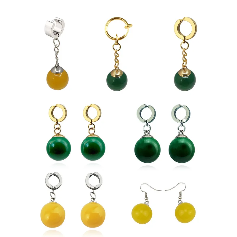 Anime Dragon Ball Z Earrings Takerlama Super Vegetto Potara Garnish Black Son Goku Zamasu Adornment 1Pair for Women Men Jewelry stud earrings dangle earrings hoop earrings drop earrings pendant earrings long earrings animal earrings golden earrings dome teardrop earrings safety pin earrings cross earrings bowtie earrings acrylic earrings bow clip earrings crystal tassel earrings crystal earrings fruit design earrings