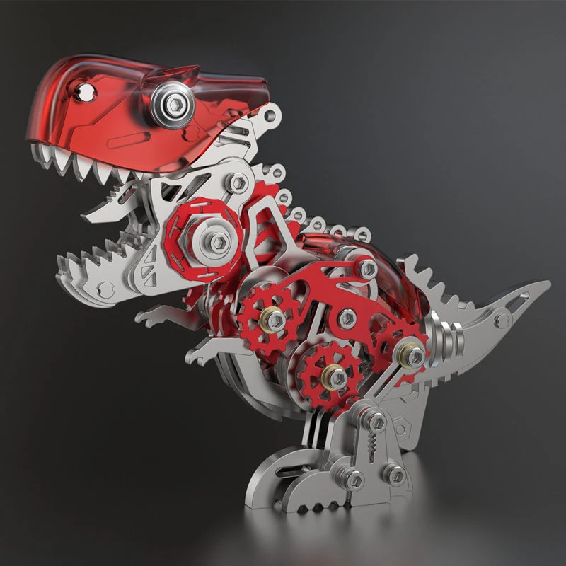 

DIY 3D Metal Puzzle Tyrannosaurus Triceratops Brachiosaurus Dinosaur Model Building Kits Jigsaw Puzzles Toys for Adults Gifts
