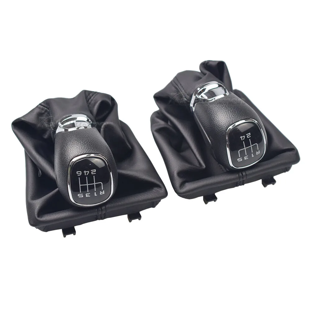 Autohandleiding Versnellingspook versnellingspookhoes Voor Skoda Octavia A5 A6 2004 - 2012 Versnellingsbakhendel versnellingspookknop_voghion.com