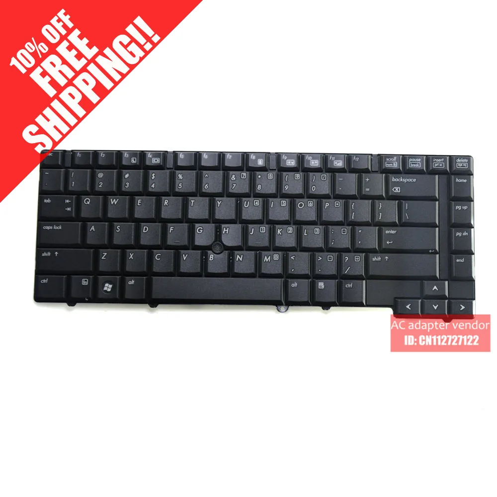 

New English FOR HP ProBook 8530 8530W 8530P 8530P laptop Keyboard
