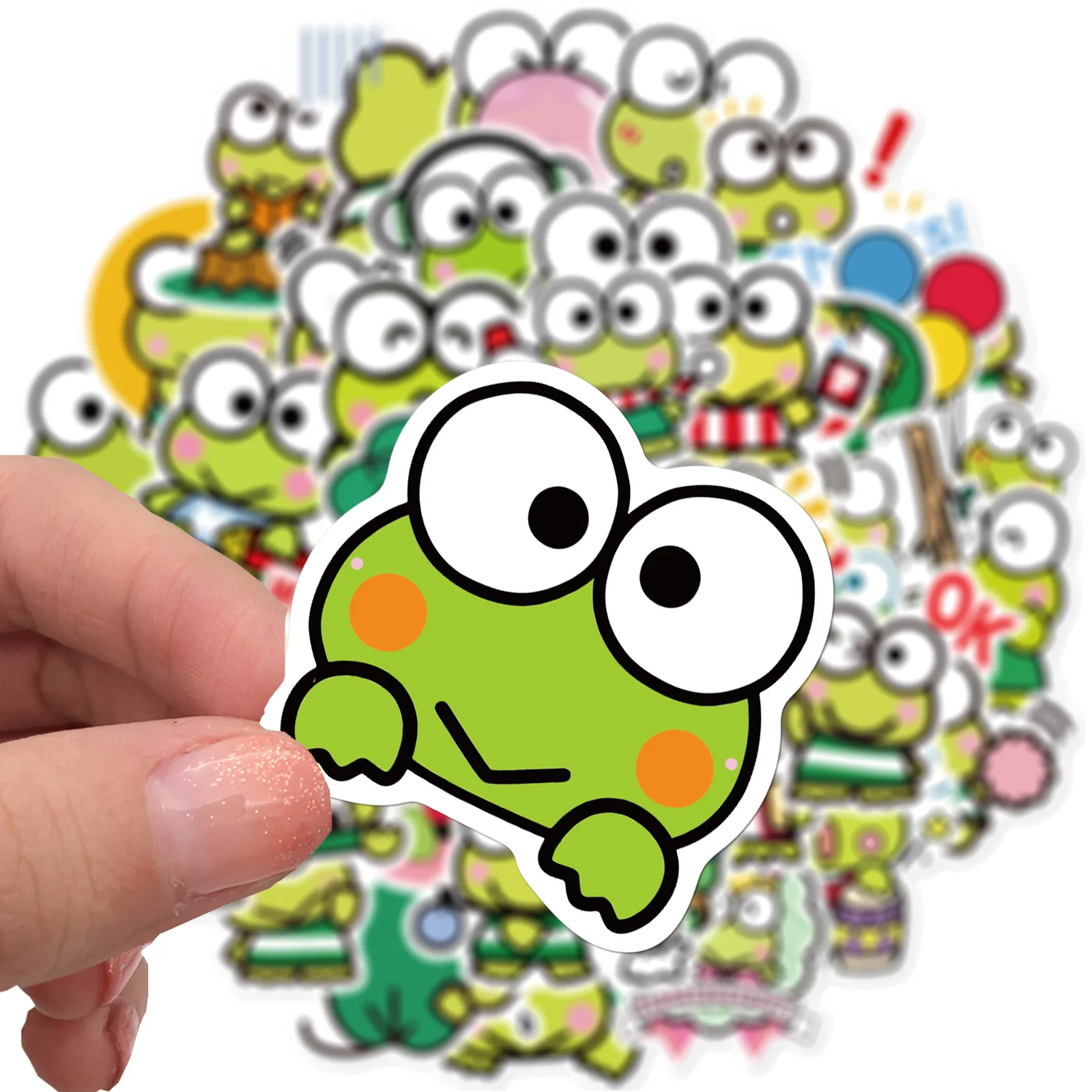 10/30/50/100pcs Kawaii Sanrio Cartoon Stickers BADTZ-MARU Anime