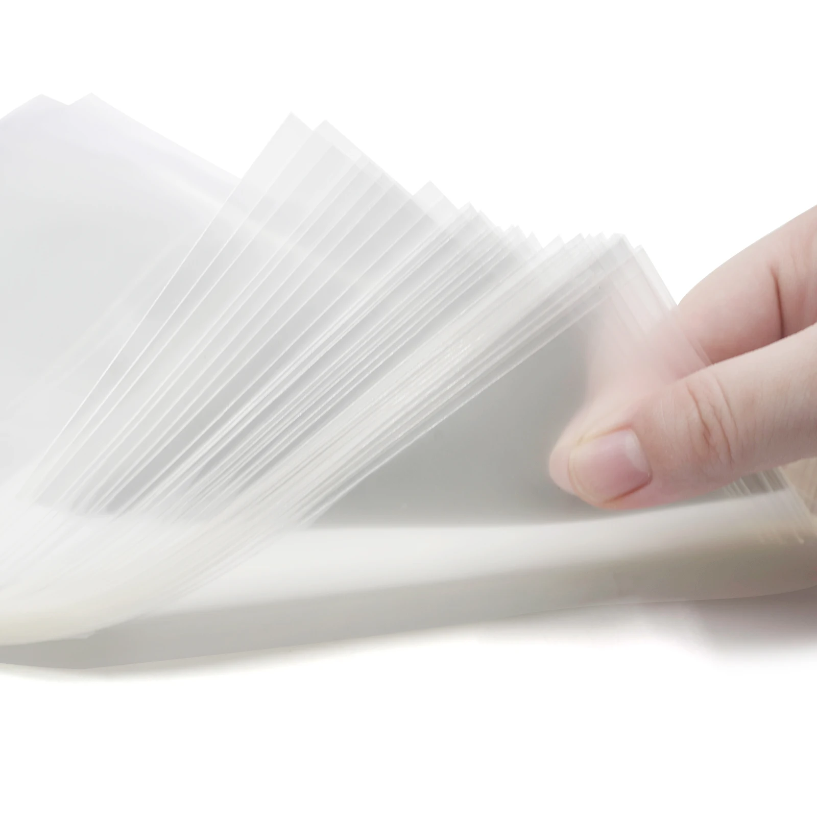 50PCS 재밀봉 가능한 4.7 Mil 미니 LP SHM-CD 미니 LP SHM-CD 보호 슬리브 용 플라스틱 외부 슬리브 14.3x14.5cm