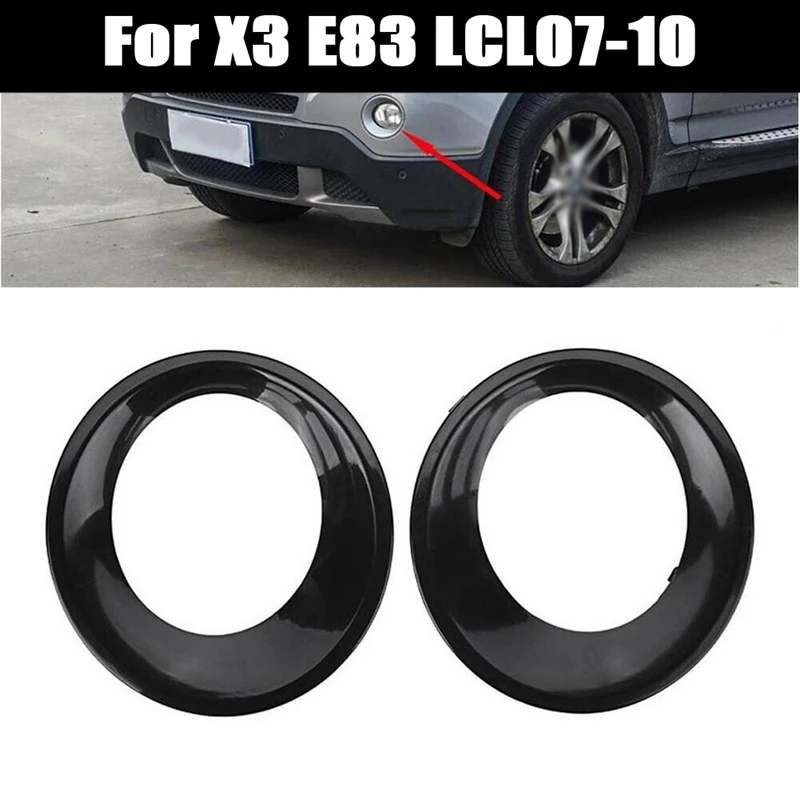 

2 шт., черные Противотуманные фары для BMW X3 E83 LCI 2007-2010