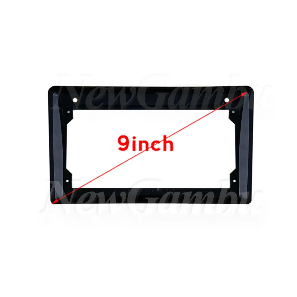 

9-дюймовый автомобильный радиоприемник, подходит для Nissan Sunny 2004 2005 2006-2010 рамка GPS Mp5 ABS PC, пластиковая панель, панель приборной панели, рама самолета
