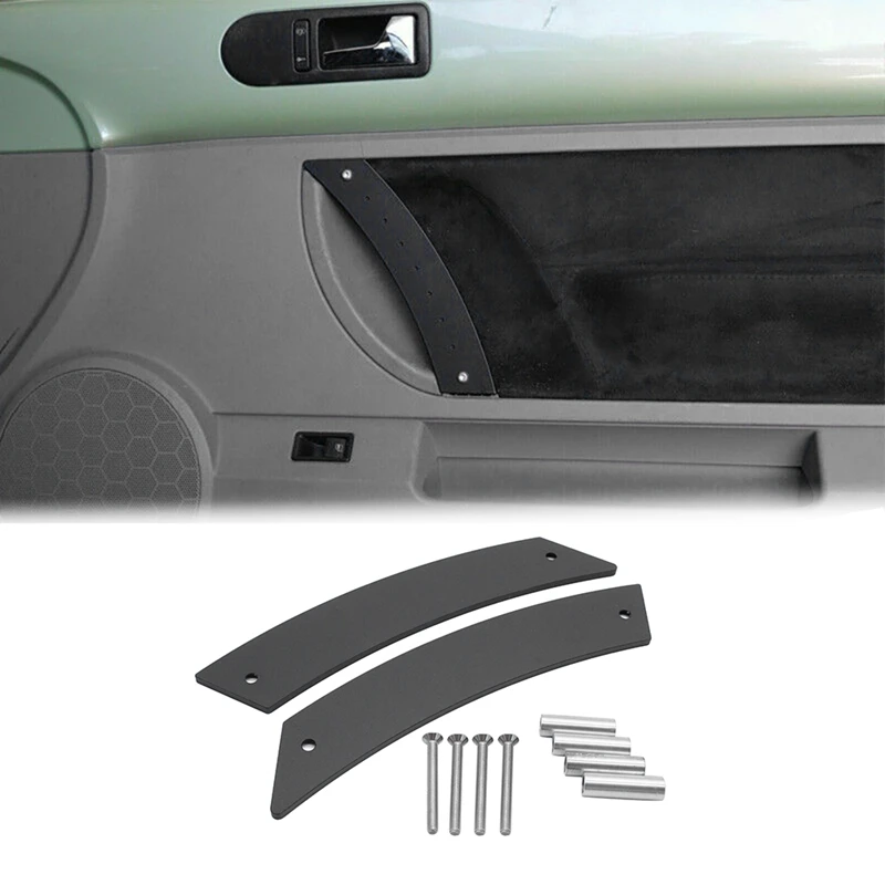 Set Di Maniglie Per Tiranti Per Pannelli Porta In Metallo 1Pair Per Beetle 1998-2010 Sostituzione Maniglie Per Maniglie Per Maniglie Interne