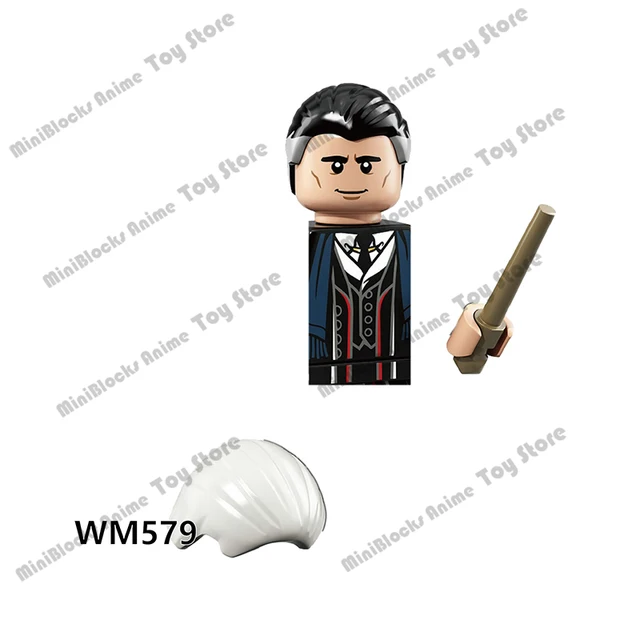 WM6040 WM6041 WM6059 WM6045 Movies Magic World plastic assembly mini action figure building blocks Bricks Toys birthday gifts WM579