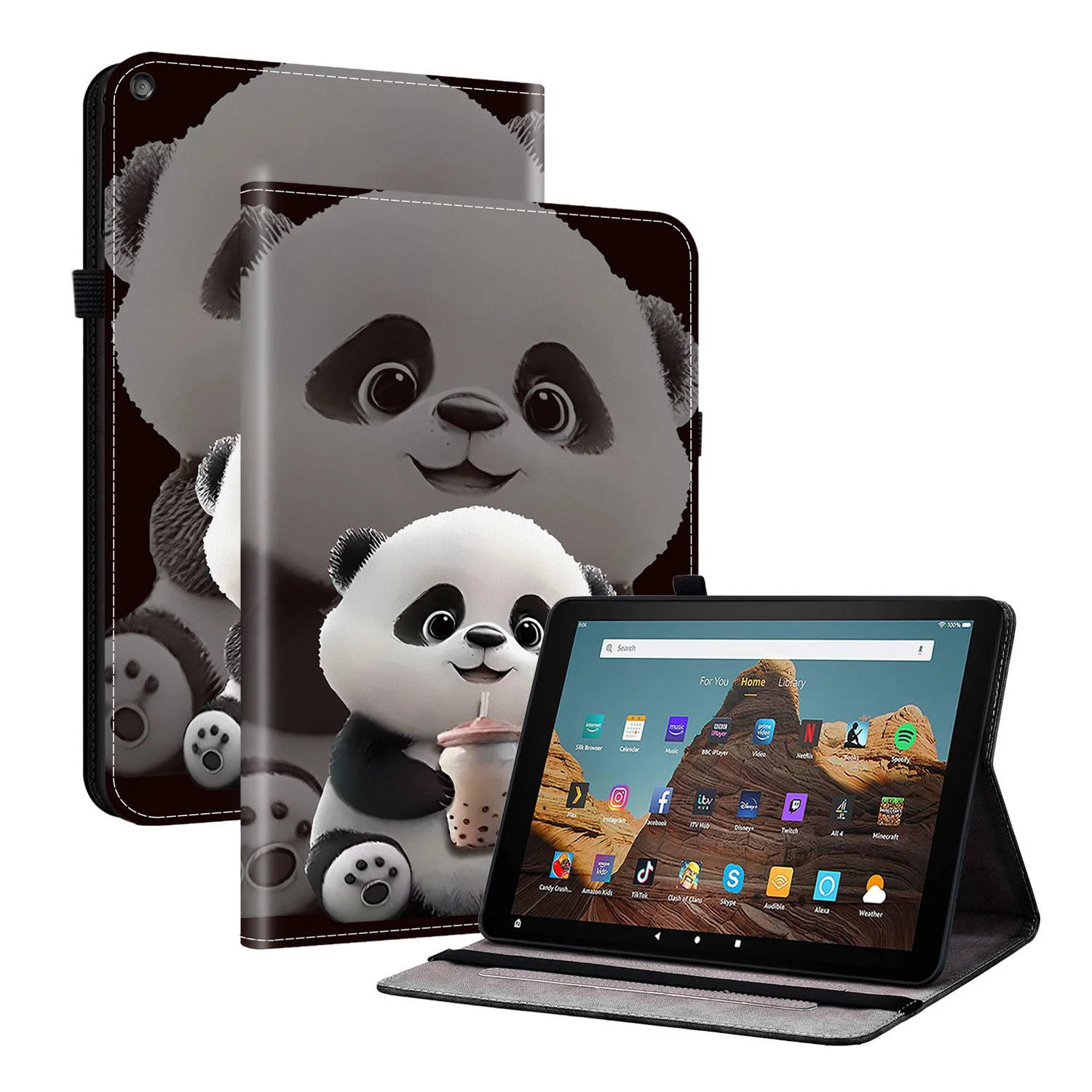 Elegant Leather Tablet Cover - Premium Quality and Durable Design