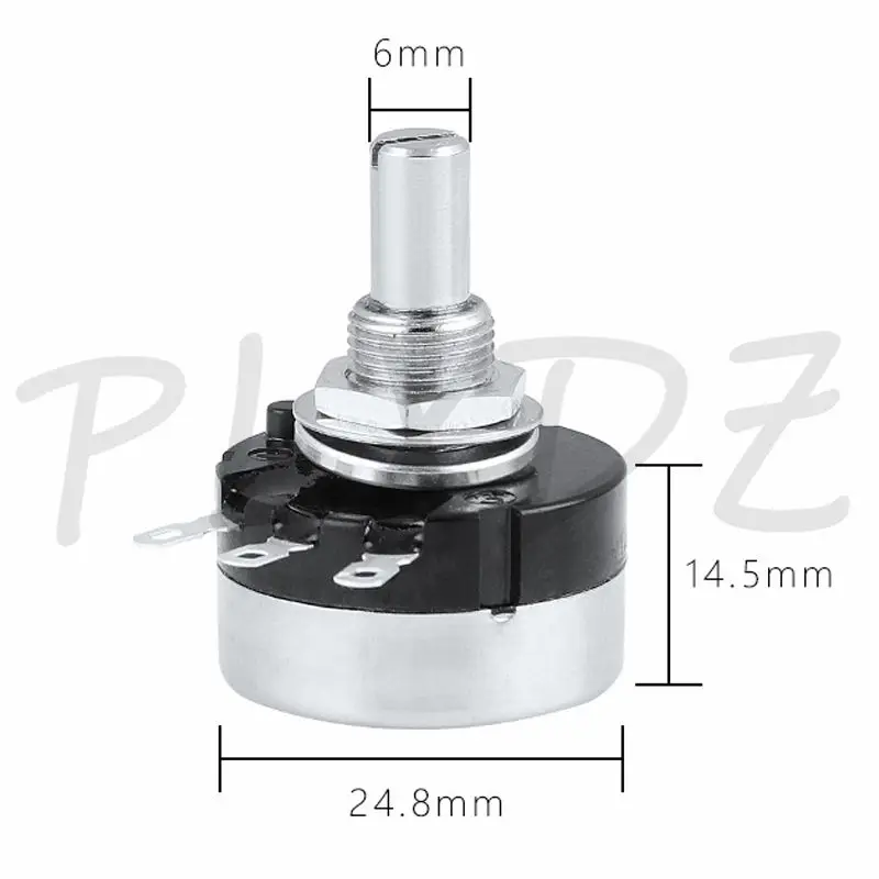 RV24YN20S Singleturn carbon film potentiometer 100R 200R 500R 1K 2K 5K 10K 20K 50K 100K 200K 500K 1MOhm Adjustable Potentiometer