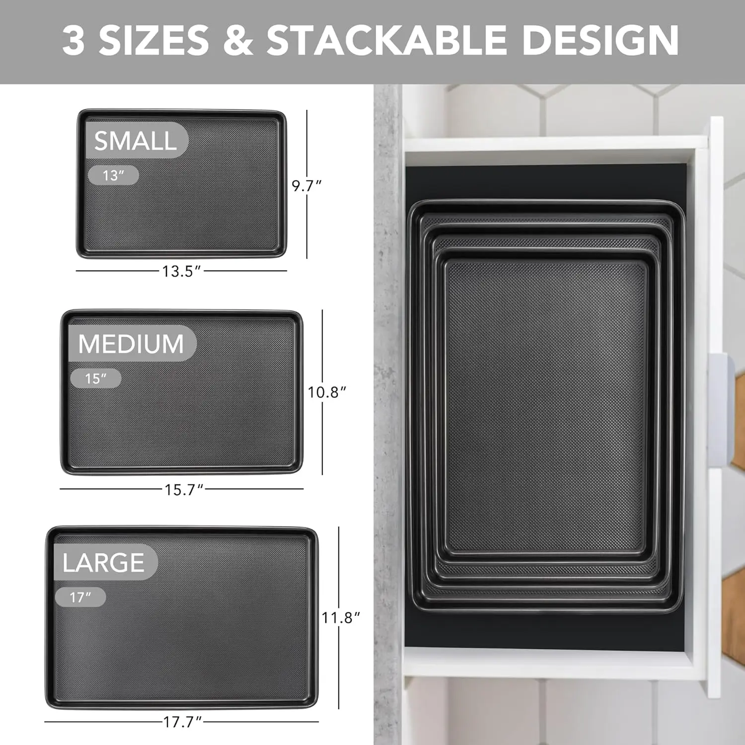Nonstick Baking Sheet Set 2