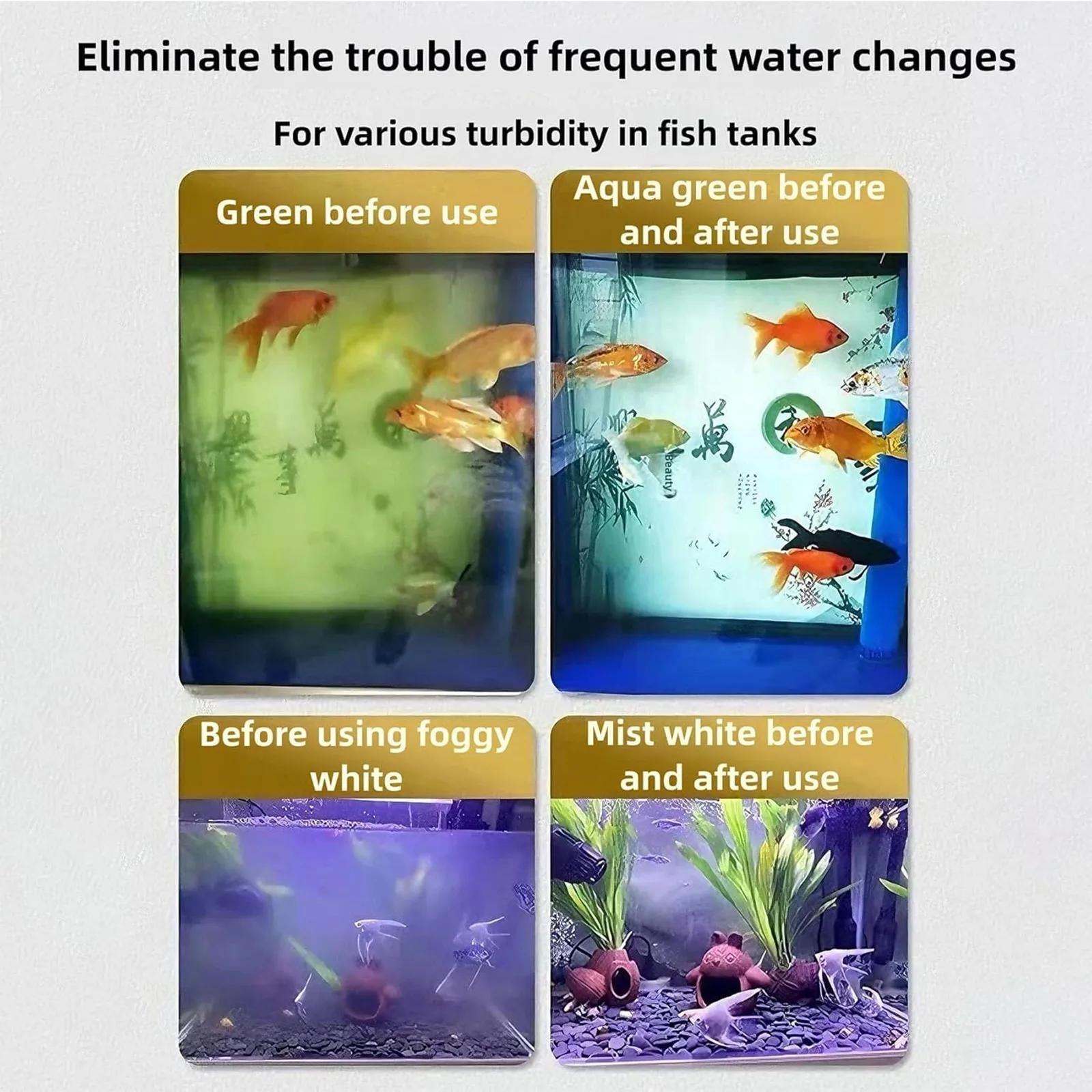 35pc Fish Tank Water Purification Tablet Rapid Chlorine Removal Long Term Durability Powerful Aquarium Water Purification Tablet 6