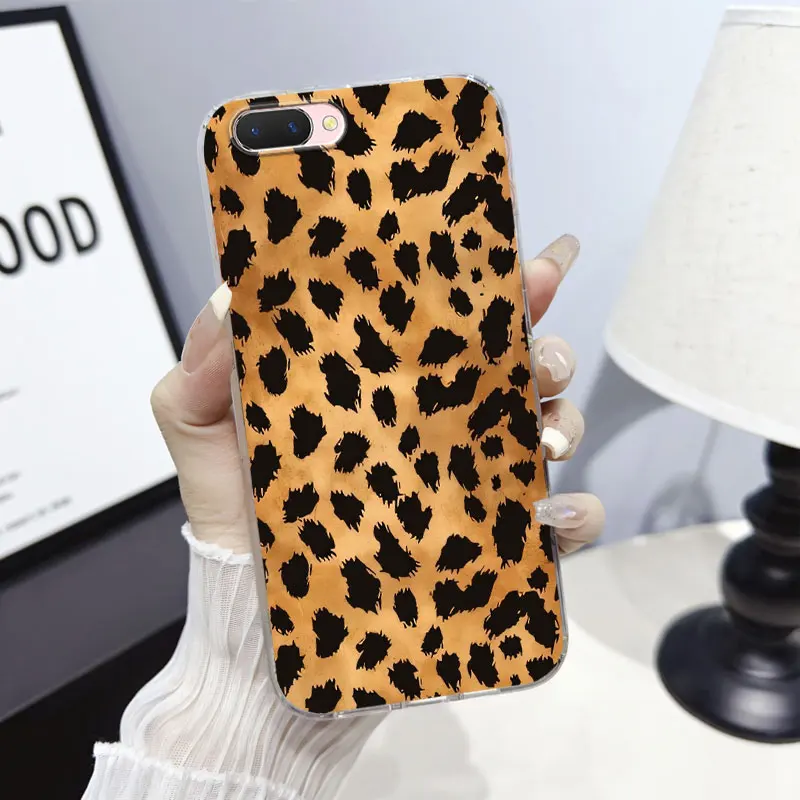 Marble Clear Soft Silicone Phone Case Bumper Cover