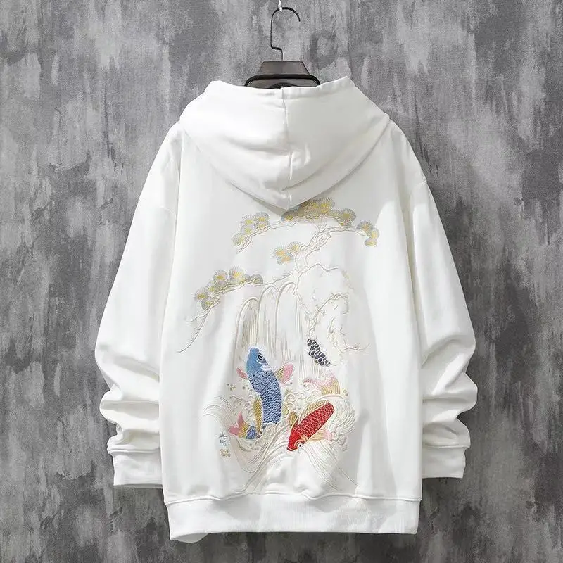 

Grunge Loose Graphic Hoodies 2023 Top Hooded Women's Sweatshirt Baggy Embroidered Hip Hop Woman Clothing White Y 2k Vintage Kpop