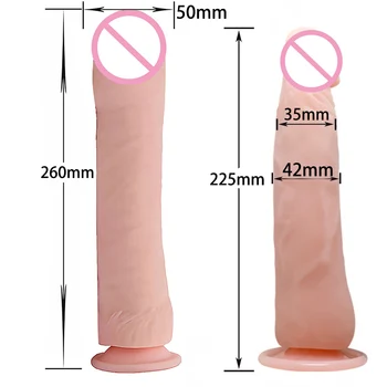 YEMA Huge Horse Realistic Big Dildo Vibrator Mini Bullet Vibrators for Women Mature Female Vagina Fullness Clitoris Massager 2