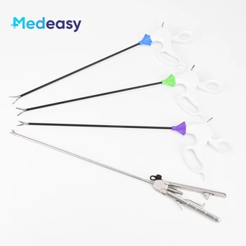 Laparoscopic Simulation Trainer Tools Laparoscopy Training Instruments Forceps Grasper/Dissector/Scissors Curved/Needle Driver 1
