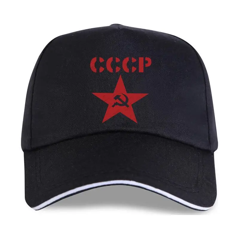 Designs Flag Soviet Union, Ussr Hammer And Sickle Cccp Man 100% Cotton Novelty Men Baseball cap Army Green Male