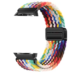 Woven Magnetic Buckle Nylon Wristband Strap - Redmi Watch 5 Active (Colorful)