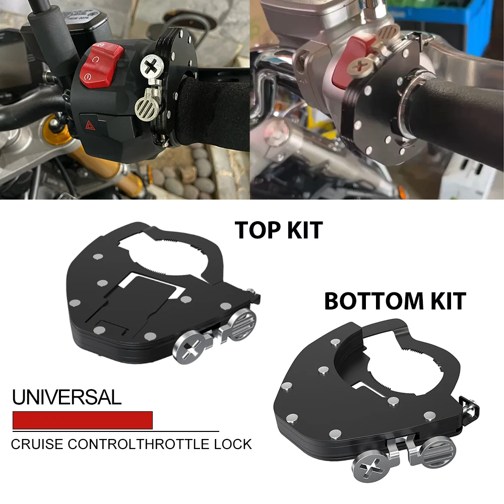 

For HONDA NV750C NV750DC NT650V NT700V Silver Wing 600 ALL YEARS XRV750 Motorcycle Cruise Control Handlebar Throttle Lock Assist