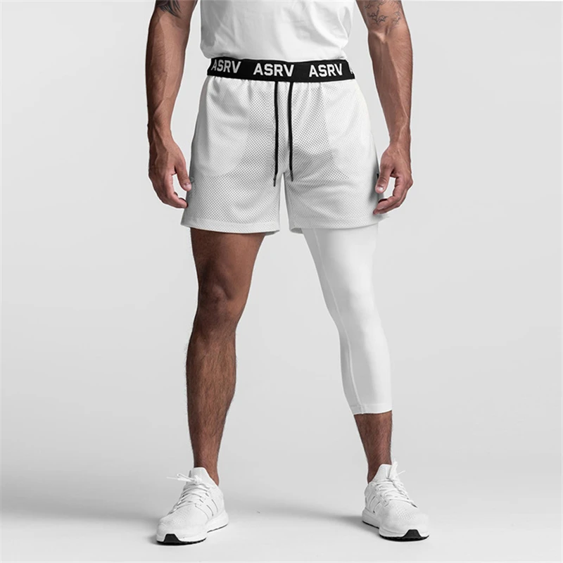 2022 New Zipper Pocket Fitness Gyms Shorts Mens Summer Running Mesh Breathable Male Jogger Workout Beach Brand Sport Bottoms best men's casual shorts