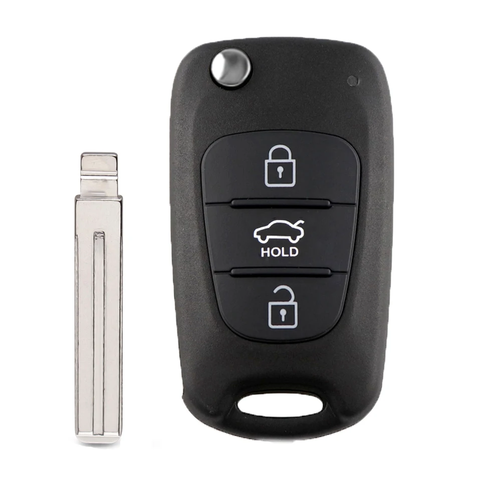 Enhanced Car Key Shell for Select Hyundai and Kia Models