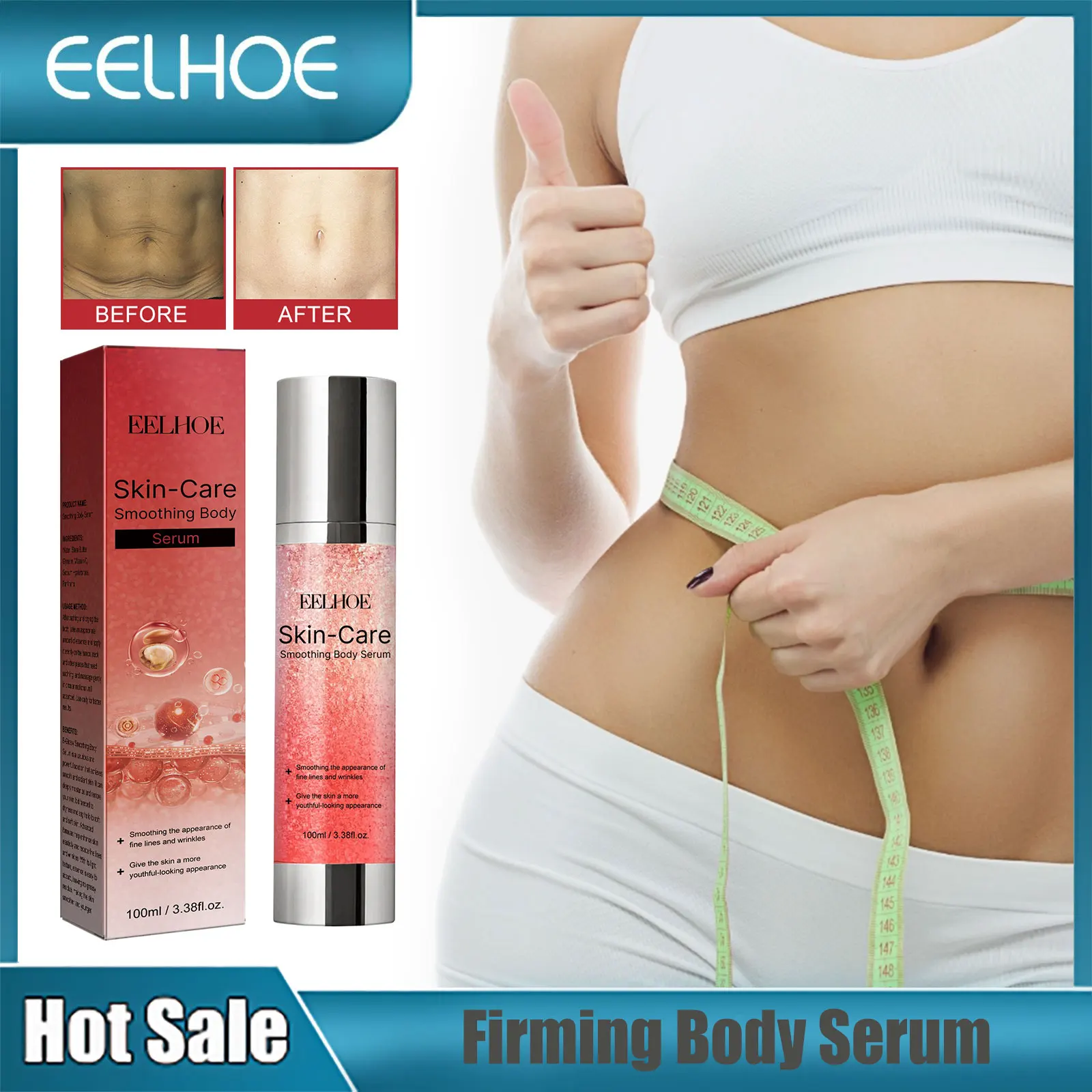 

Slimming Body Sculpting Serum Whitening Anti Cellulite Lose Weight Remove Fine Lines Firm Body Skin Moisturizing Essence Shaping