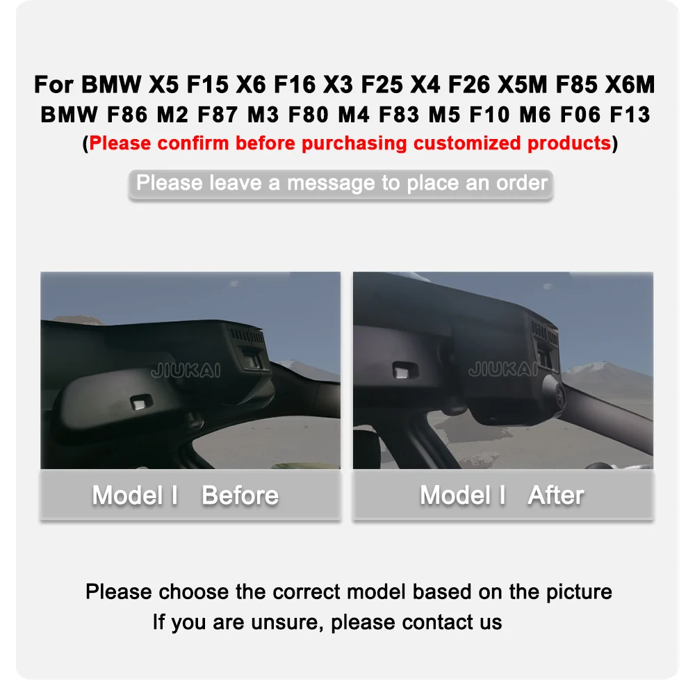 4K HD WIFI For BMW X5 F15 X6 F16 X3 F25 X4 F26 X5M F85 X6M F86 m2 f87 m3 f80 m4 f83 m5 f10 m6 f06 f13