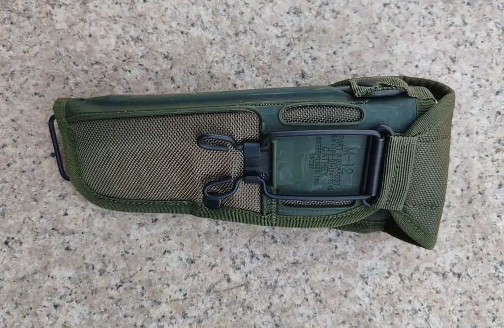 WW2 US M12 Universal TACTICAL Military Holster Olive Drab