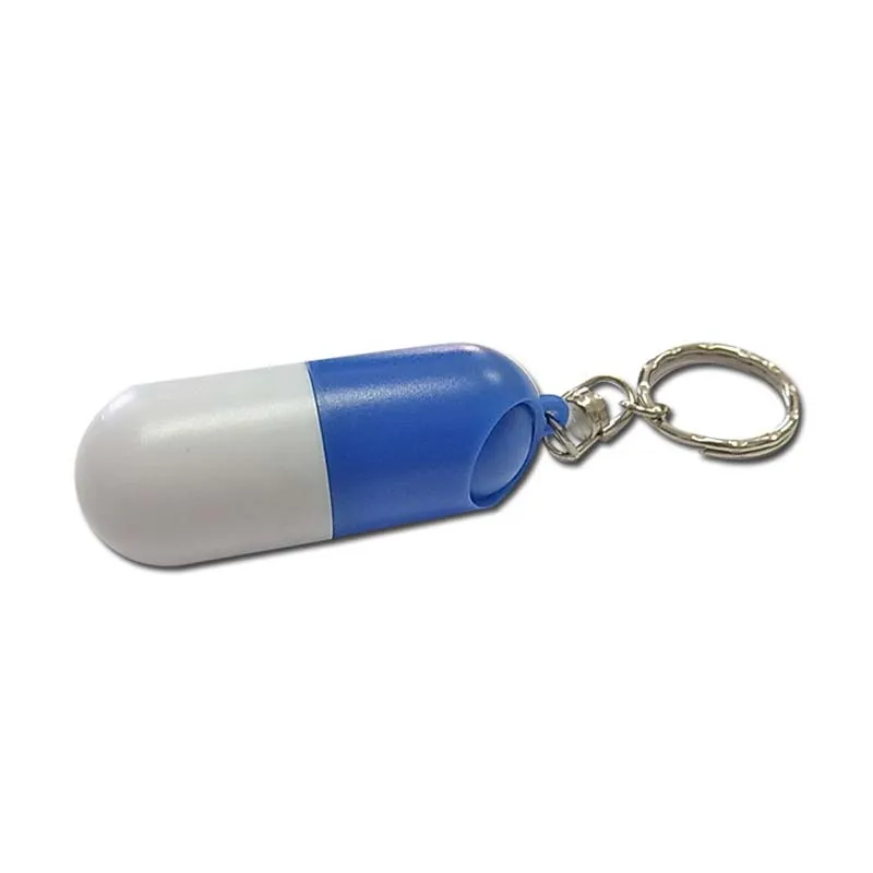 Mini Portable Aluminum Pill Bottle Cartridge Keychain Outdoor Waterproof Sealed Medicine Jar Pill Box Cartridge,pill bottle keychain