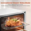 4-in-1 Countertop Convection Steam Oven, Air Fryer, Dehydrator with True Convection Bake, Steam-Bake, Broil, 40 Preset Menu 3