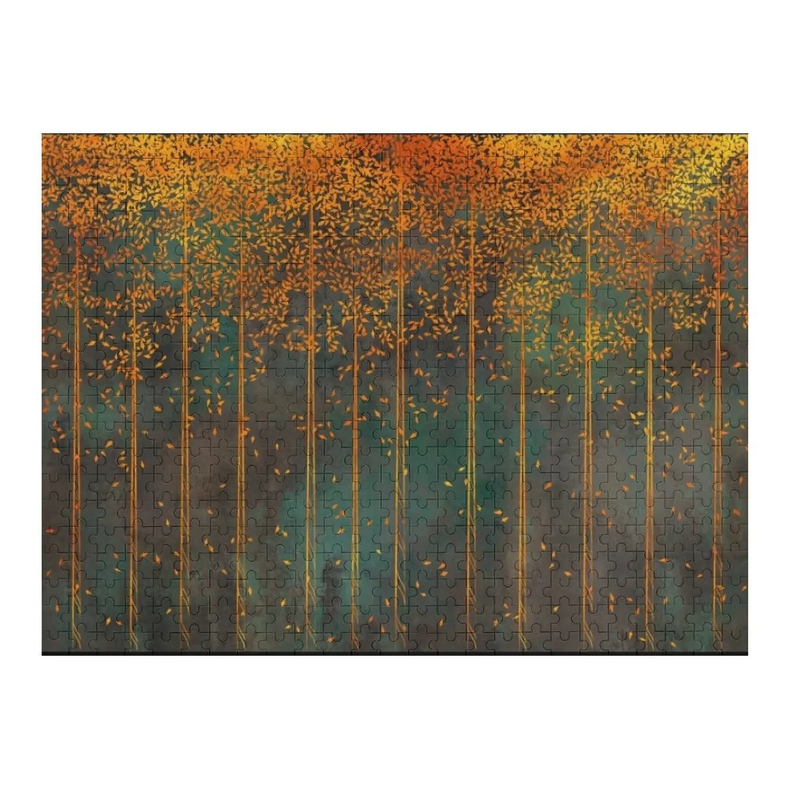 

Copper Birch Jigsaw Puzzle Personalized Toys Wood Name Puzzle