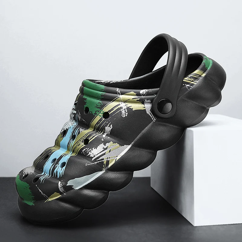 Mens Fishing Sandals Summer Garden Clogs Sandal Beach Sandals Outdoor Sports Slippers