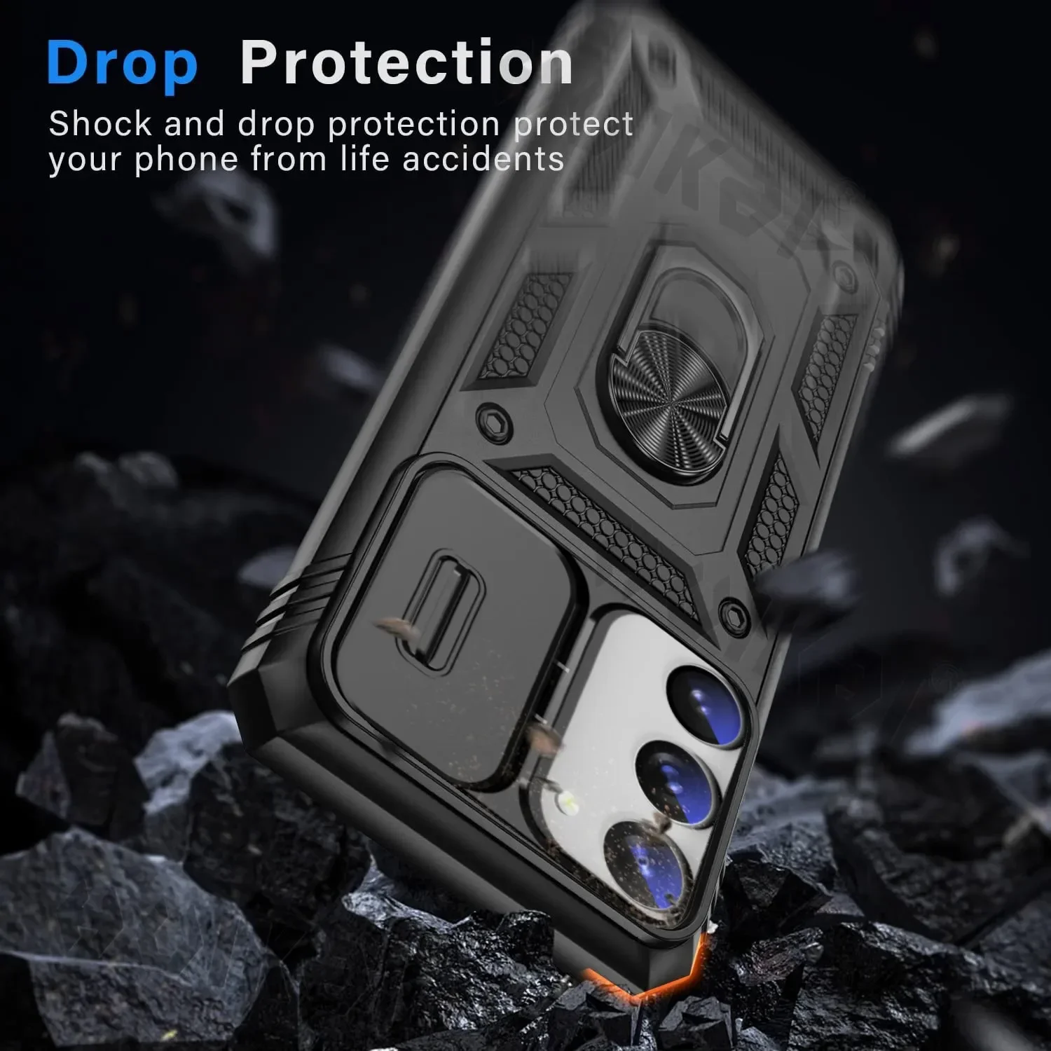 Case For Samsung Galaxy S25 Plus S25 Ultra S24 Ultra S24 FE S22 A55 A16 A52S A15 Camera Slide Lens Protective Cover camera lens case