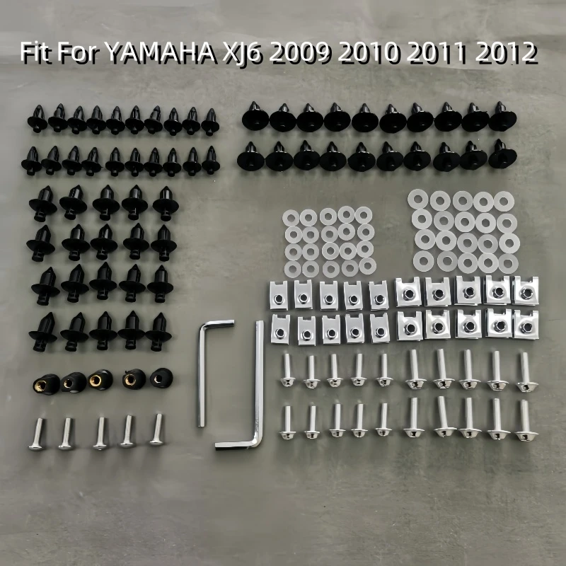 

Комплект обтекателей болты для кузова винты подходят для YAMAHA XJ6 2009 2010 2011 2012