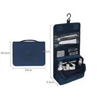 Travel Waterproof Portable Women Cosmetic Organizer Pouch Hanging Wash Bags  Man Toiletry Bag Cute Makeup Neceser Sac Maquillage 1