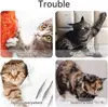 Furniture Scratch Guard,Premium Flexible PVC Protector with Pins for Dog Cat Claws, Stops Scratching Pet Furniture Protector 4