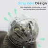 Cat Muzzle with 4Pcs Paw Cover Anti Bite Breathable Space Hood Cats Helmet Prevent Cats Small Dogs From Biting for Grooming 6